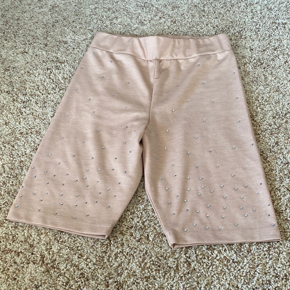 LaQuan Smith x Asos Design bling bike shorts